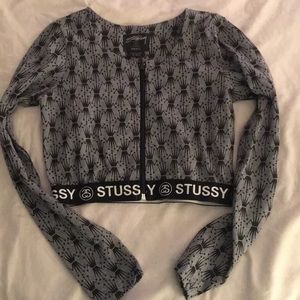 Stussy crop top